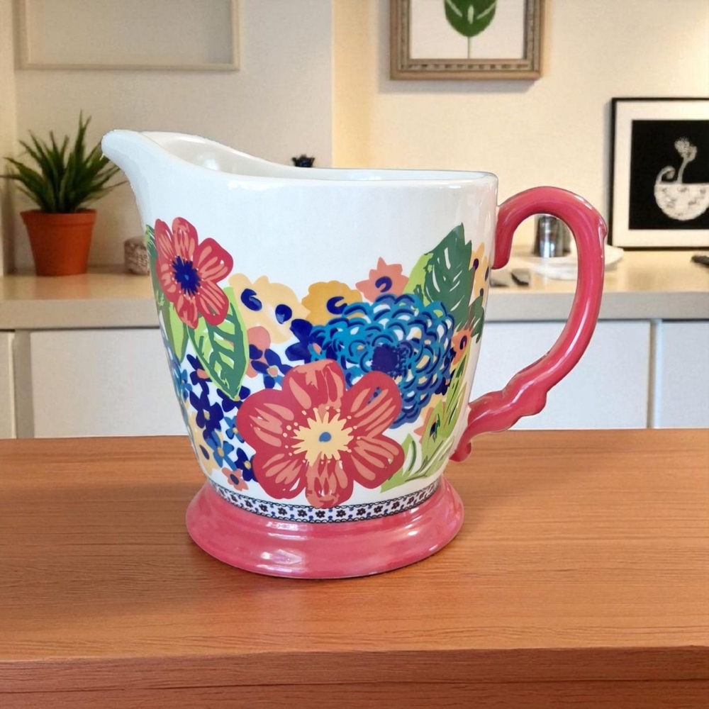 Pioneer Woman Floral Ceramic 4 C Measuring Cup